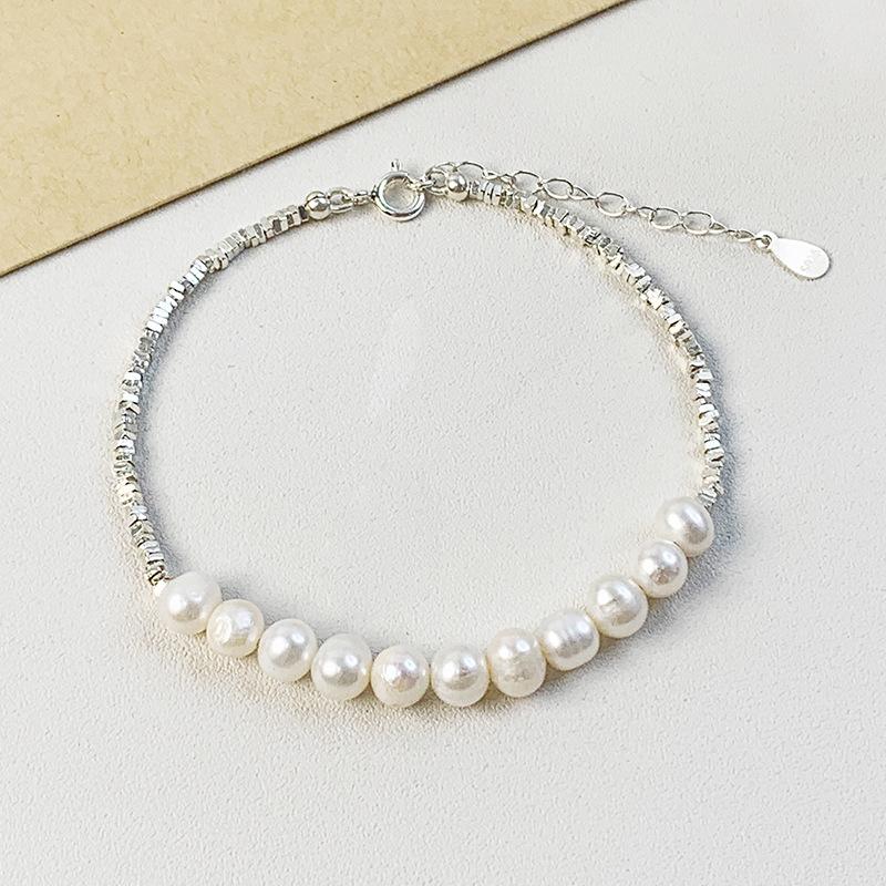 925 Silver Beautiful Stars Bracelets For Women Fashion Designer Adjustable Bead Bracelet Luxury Jewelry