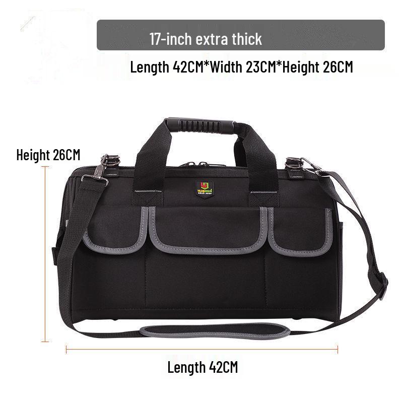Large Capacity Multifunctional Electrician & Woodworking Tool Bag