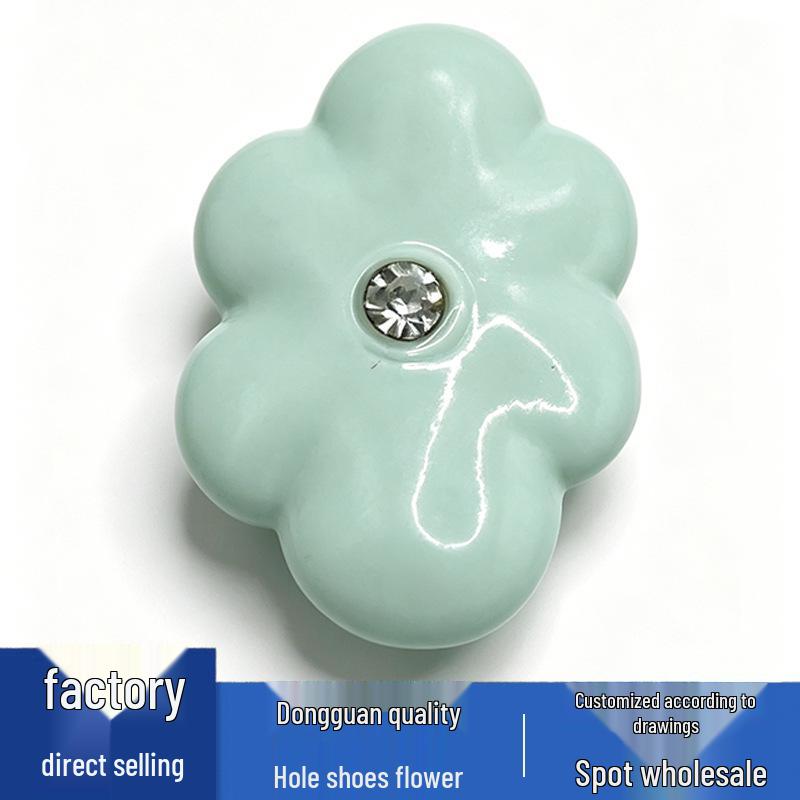 Versatile Metal Flower Shoe Accessories: Cute Buckles & Decorations for Flower Series Shoes