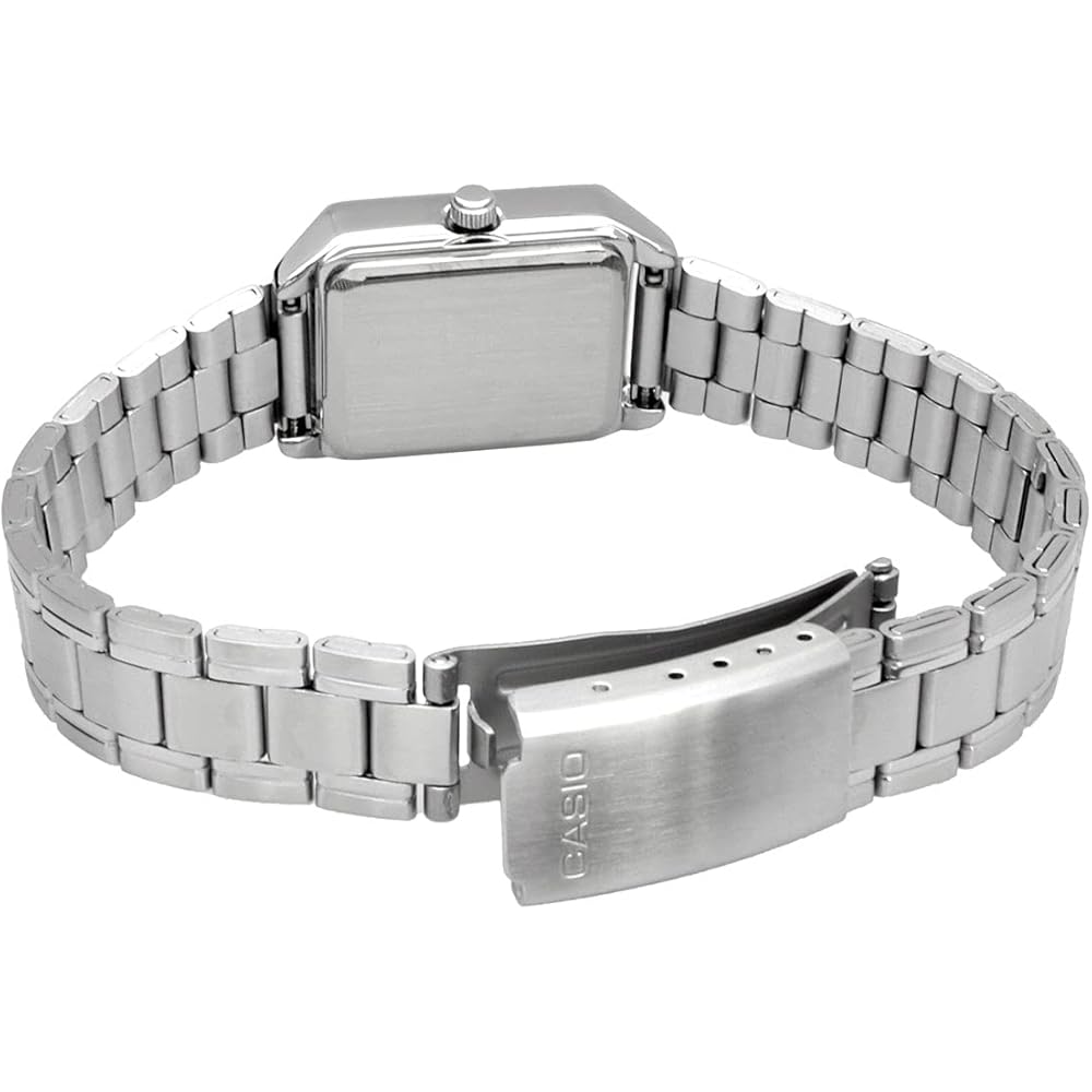 Casio Casio Standard Cheap Casio Women's Quartz Watch Brass Stainless Steel Metal Silver LTP-V007D-7B