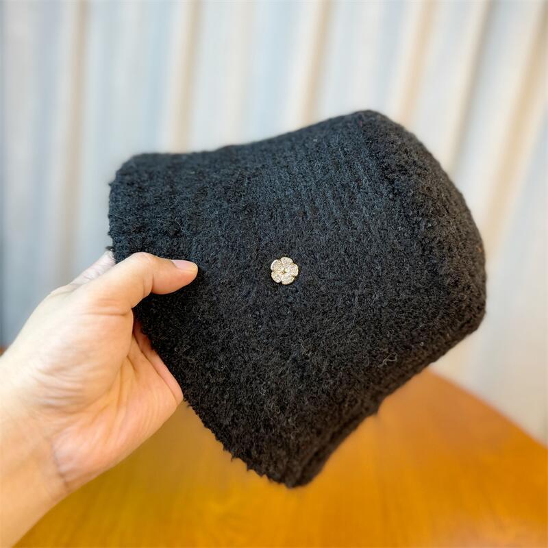 Fisherman Hat Women's Autumn and Winter Korean Style Large Head Circumference Showing Face Small Bucket Hat Fashion Versatile Basin Hat