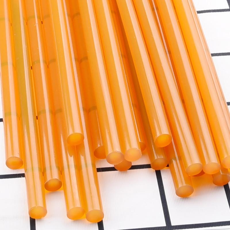 10 Stück Mini Heißklebepistolen Stäbe Mehrzweck für Kunsthandwerk DIY Klebeprojekte Heißschmelzklebstoff Klebestifte Ersatz