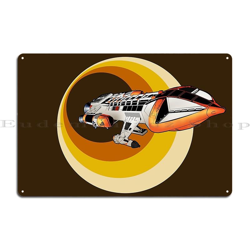 Space 1999 Eagle Metallschild Wanddeko Wandbild Kino Design Space 1999 Blechschild Poster