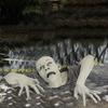 Halloween Crawling Zombie Horror Props Outdoor Garden Statue Graveyard Ornament