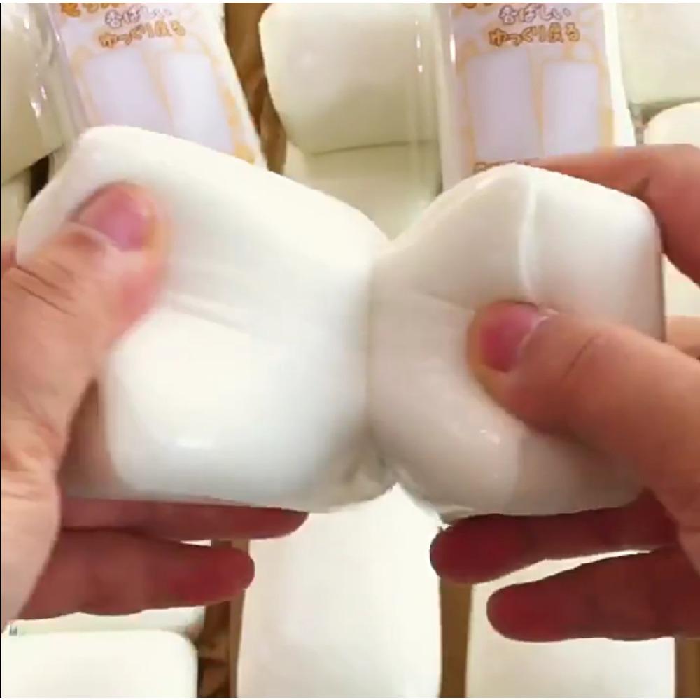 Taba Squishy Yogurt Cake Bread Squeeze Toy Soft Stress Relief Slow Rising Sensory Fidget Toys for Kids and Adults Relaxing Gifts