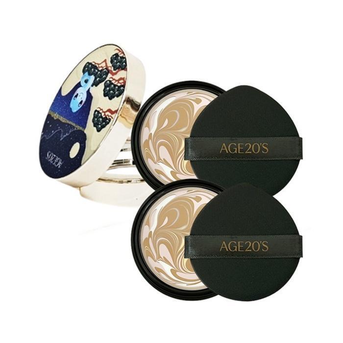 

Ампульный Кушон Age 20 s Luxe Gold Нет. 23 Сменная кассета 2 + Новогодний чехол (41257058) No. 23