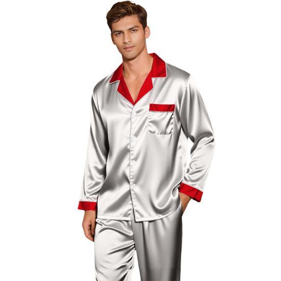 Family Christmas Pajamas Matching Sets 2 Pieces Parent-child Outfits Cozy Breathable Pjs Outfits Christmas Themed Costumes for Family