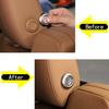 Sliver Seat Headrest Button Ring Cover Trim for Land Rover Range Rover Vogue 23