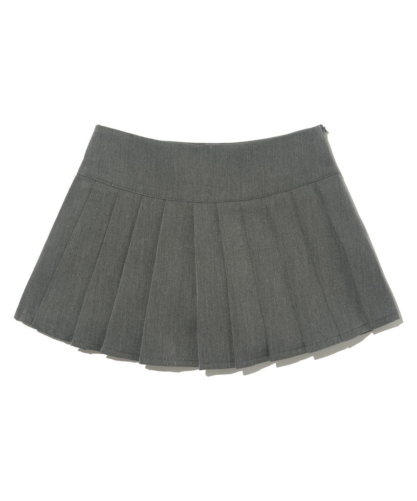 Road Road Teen Pleated Tennis Skirt (Gray)