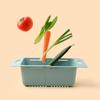 Over the Sink Retractable Colander Strainer Basket Wash Vegetables and Fruits, Extendable New Home Kitchen Essentials