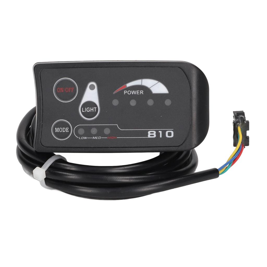 Electric Bike Conversion Kit 15A Electric Bike Speed Controller Kit with S810 Panel for 250W Motor