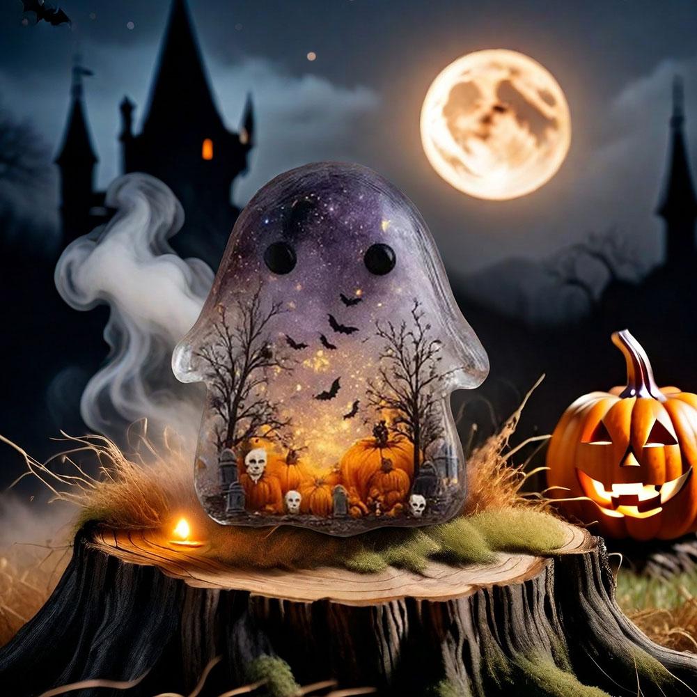 Ghosts Pocket Hug Card Pockets Hug Ghosts with Encouragement Card Cute Comforting Keepsake Perfect Present for Halloween