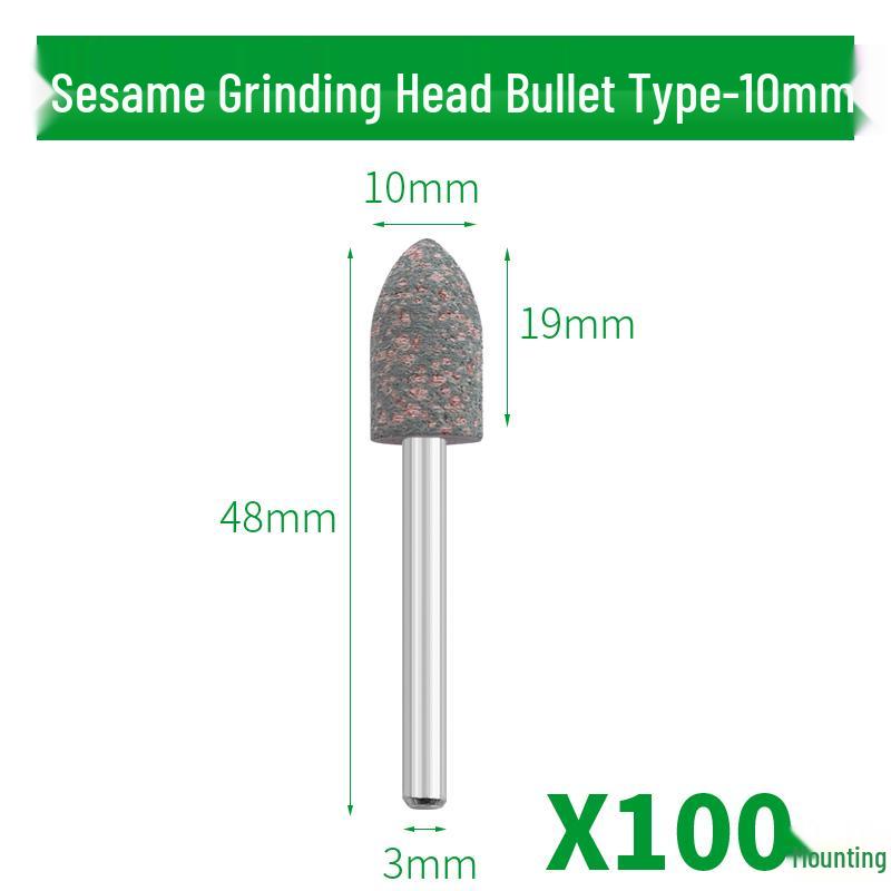 Sesame Rubber Mold Polishing Head for Pneumatic Grinder