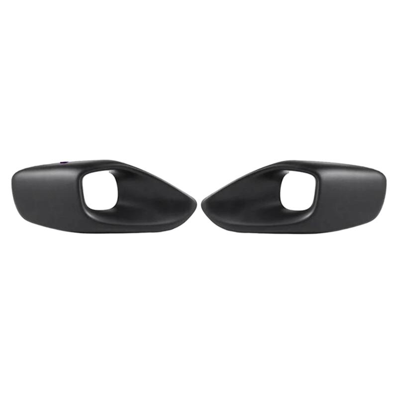 A03E-1Pair Front Bumper Fog Light Frame Fog Light Grille Cover For Citroen C4 Picasso Mk2 5 Seat 9800978280 9809978180