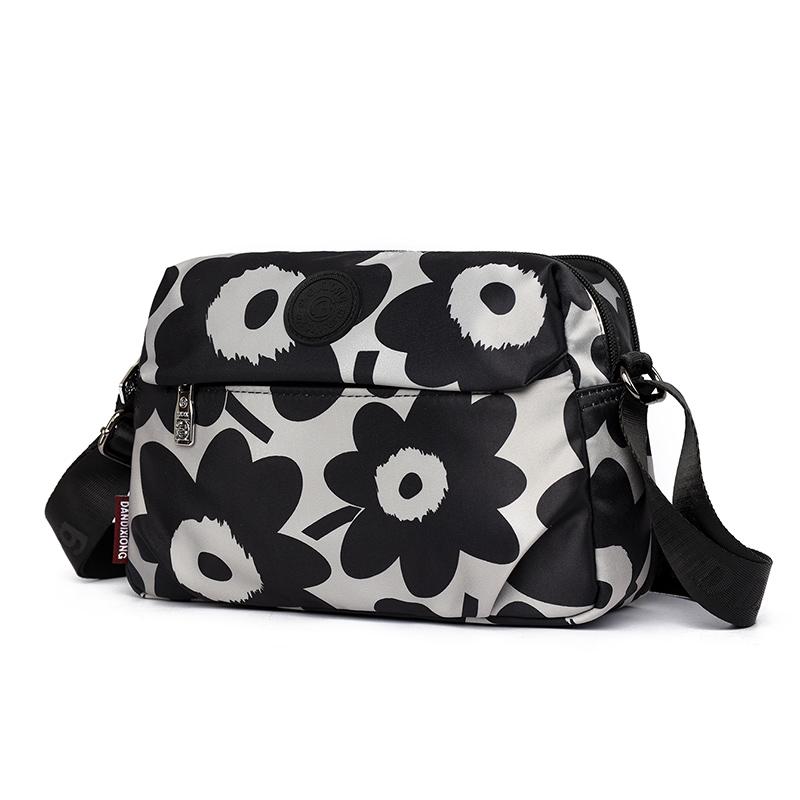 Sunflower Crossbody Bag Women's Multi-Layer Large Capacity Shoulder Bag