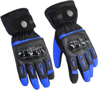 Farigrut Motorcycle Gloves, Winter, Waterproof, Cold Protection, Motorcycle Gloves, Leather, Motorcycle Gloves, Winter, Touch