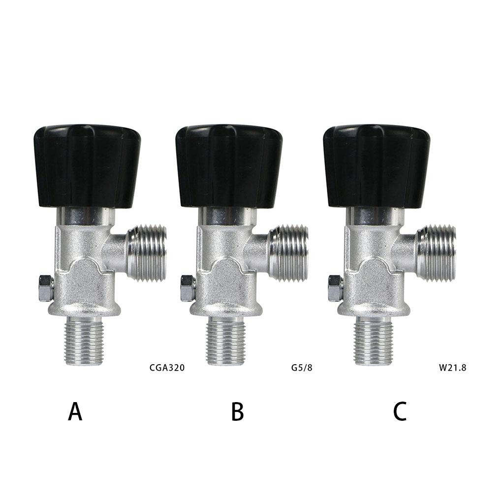 Fishtank Air Cylinder Valve Replacement Anti-corrosive Leakproof On Off Knob M18x1 5 Aquarium Regulator Accessories