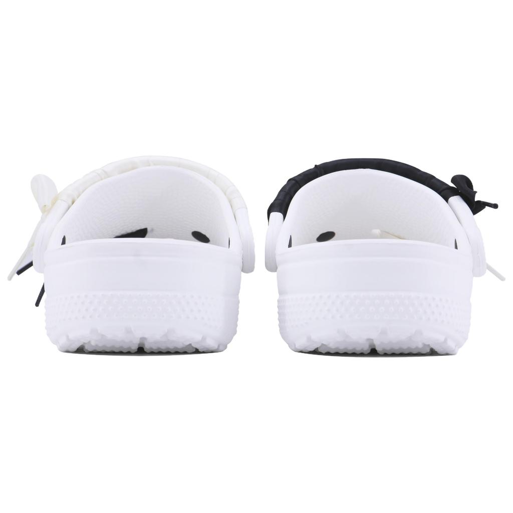 Crocs Classic clog black and white SDS EVA simple, casual and comfortable versatile classic hole shoes for men and women white