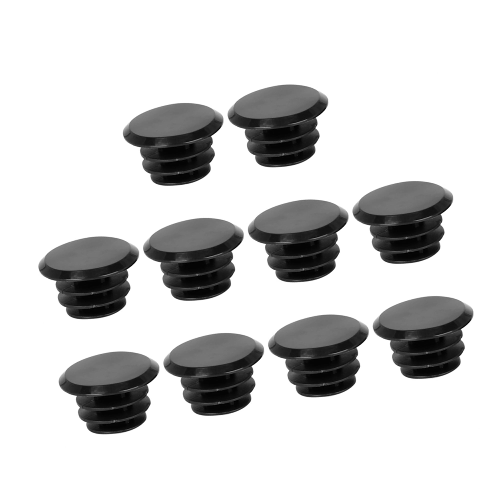 BULLSPANN Cycling Bike Handlebar Plastic End Plug Cap Lock Grip