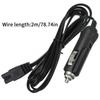 Suitable For All Car Cooler Box Mini Fridge Cable DC 12V Car Mini Fridge 2 Pin Connection Lead Cable Wire Plug