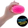 Nee Doh Fuzz Ball Wonder Waves Sensorisches Quetschspielzeug - Texturierter Stressabbau Fidget für alle Altersgruppen