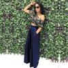 Summer Loose Women's Wide Leg Pants Casual Pleated Solid Zipper Floor-length Pants  Pocket Elastic Solid Pants Plus Size Fall