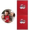Christmas Train 3D Card, Foldable Handmade Celebration Paper Card with Delicate Details