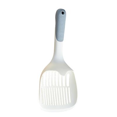 Cat Litter Scoop Ergonomic Handle Smooth Sand Leakage Hole Cat Litter Shovel with Hook for Animal