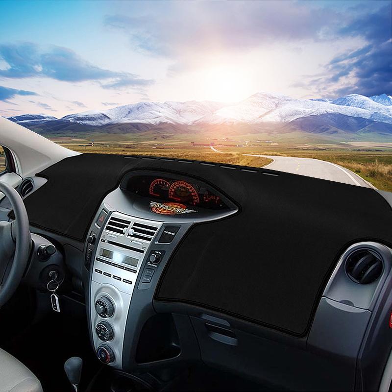 For Toyota Yaris Vitz 2006 2007 2008 2009 2010 2011 Car Dashboard Sun Shade Cover trument Desk Non-slip Pad Accessories