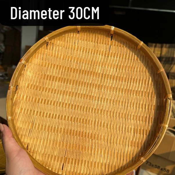 Handmade Bamboo Woven Fruit & Storage Basket Set