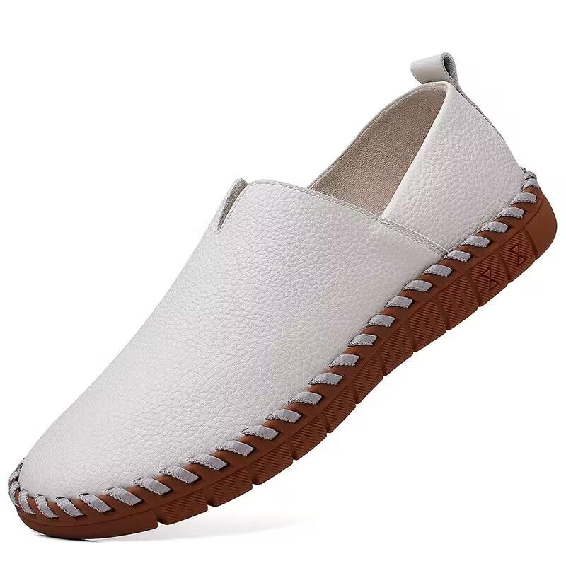 Men's Comfortable Soft-soled Slip-on Loafers Versatile Casual Business Formal Leather Shoes Loafers Men's Shoes