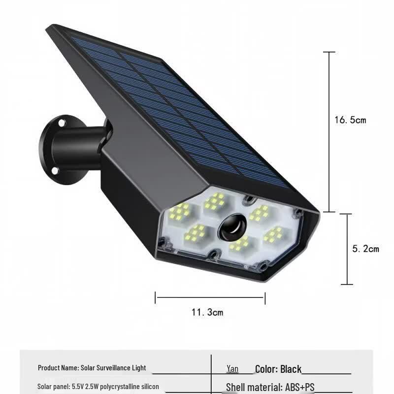 Li Shi Solar Motion Sensor Outdoor Wall Light