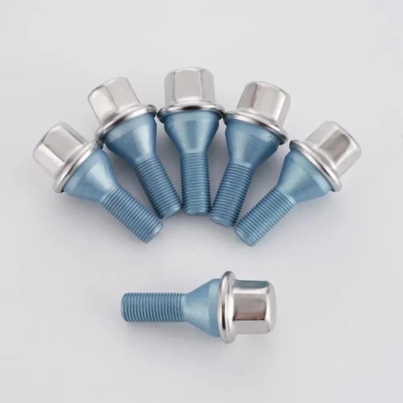 1pc Lug Bolt Wheel Hub Screw Fit for Jeep Cherokee Compass Patriot Renegade Grand Commander M12x1.25 Hex 19mm Lenght 59mm