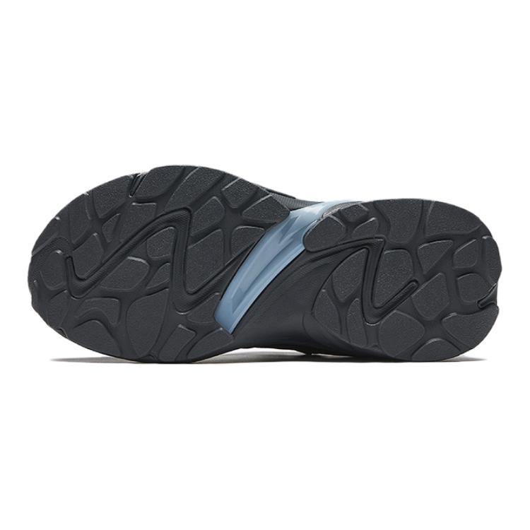 Anta Comfortable Versatile Non-Slip Durable Kids Casual Shoes Kids Casual Shoes Black Silver A12448858-4