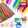 50/100 szt. Kolorowe Długie Balony Lateksowe 10,24 Calis z Pompką DIY Magiczne Balony Skręcane na Imprezę Klasową Dzień Matki ZSY