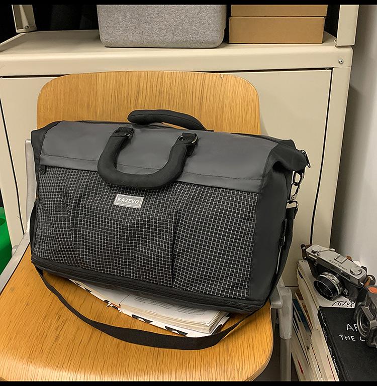 Erweiterbare Leichte Reisetasche mit Nass-/Trocken-Trennung & Großem Fassungsvermögen - Faltbare Sport-, Fitness- & Yogatasche