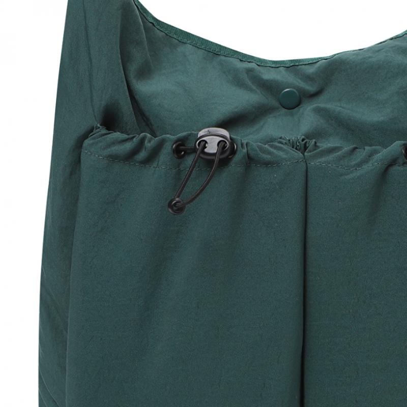 Bbc Earth Solid Pocket Shoulder Bag  Green 