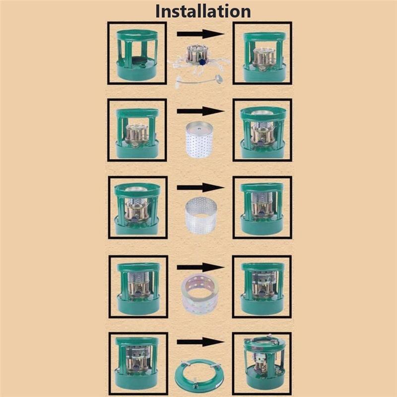 Outdoor Petroleumkocher Brenner Camping Ölheizung Kochen Camping Grill Petroleumfeuerzeug