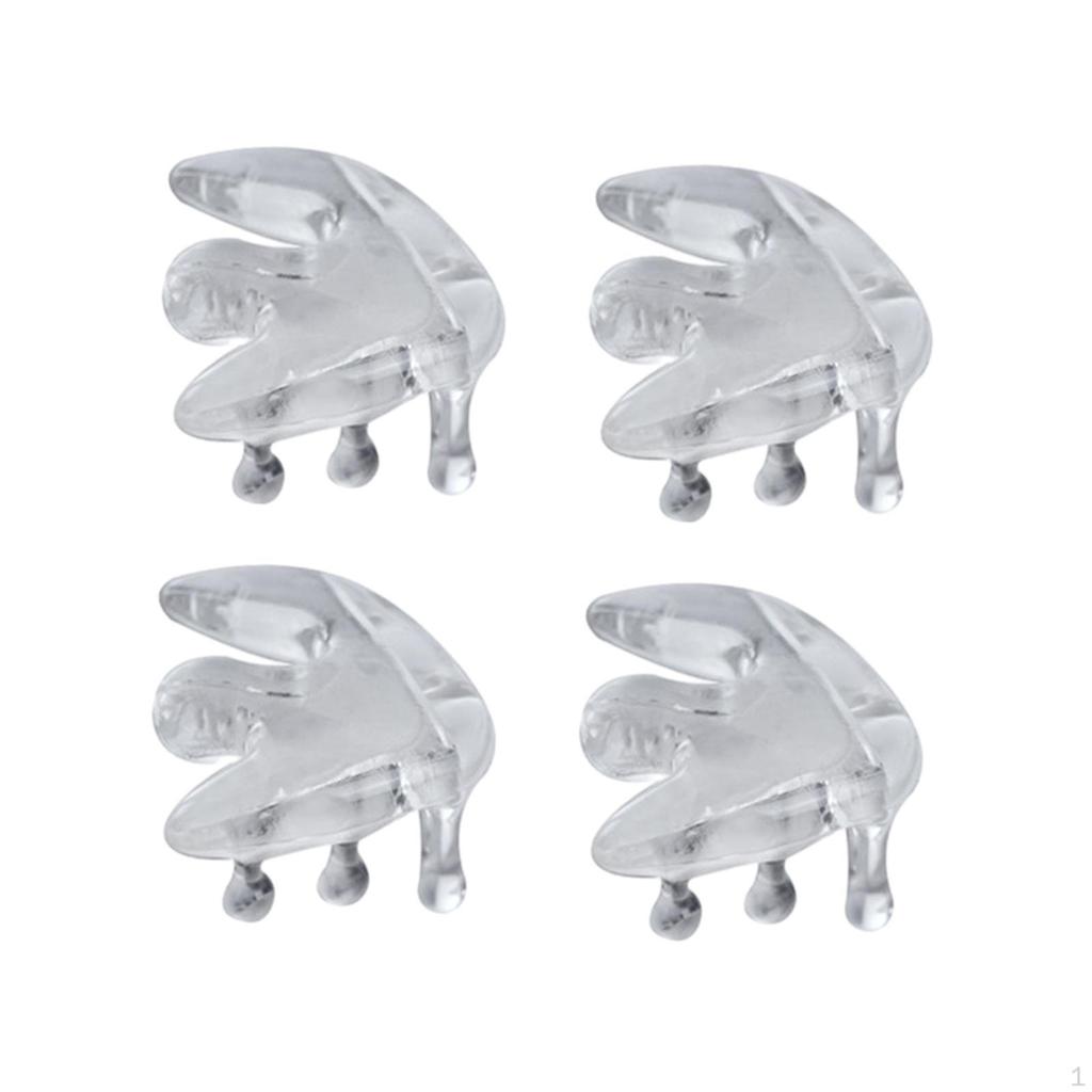 4 Pieces Edges Protector Furniture Corner Guards Tables for Stairs