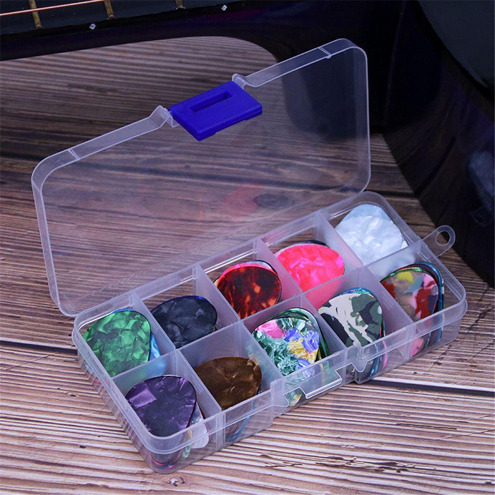 Acoustic Guitar Accessories Ukulele with Box Celluloid Plectrum Electric Guitar Picks