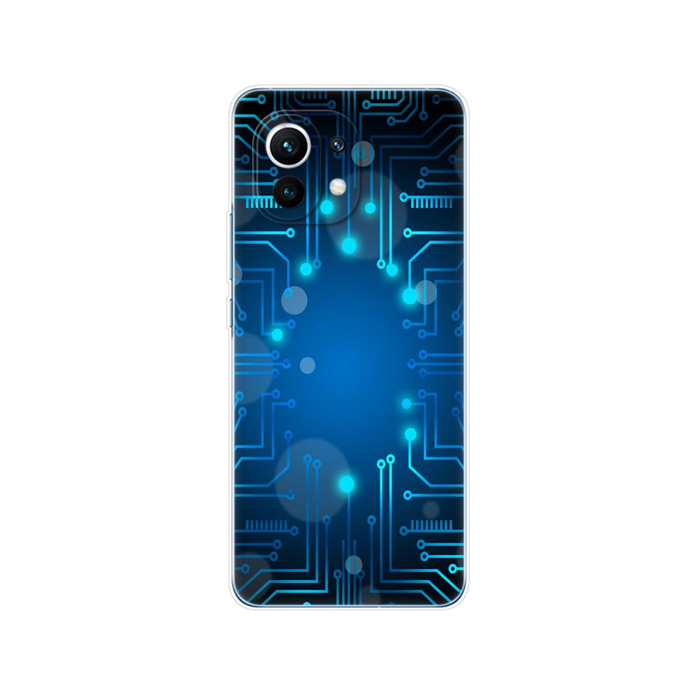 Pro xiaomi Mi 11 / Mi 11 Lite 5G NE 4G / Mi 11i / Mi 11 Ultra Case Phone Zadní kryt pro xiaomi11 i 11 Lite Xiomi Mi11 Silicon TPU