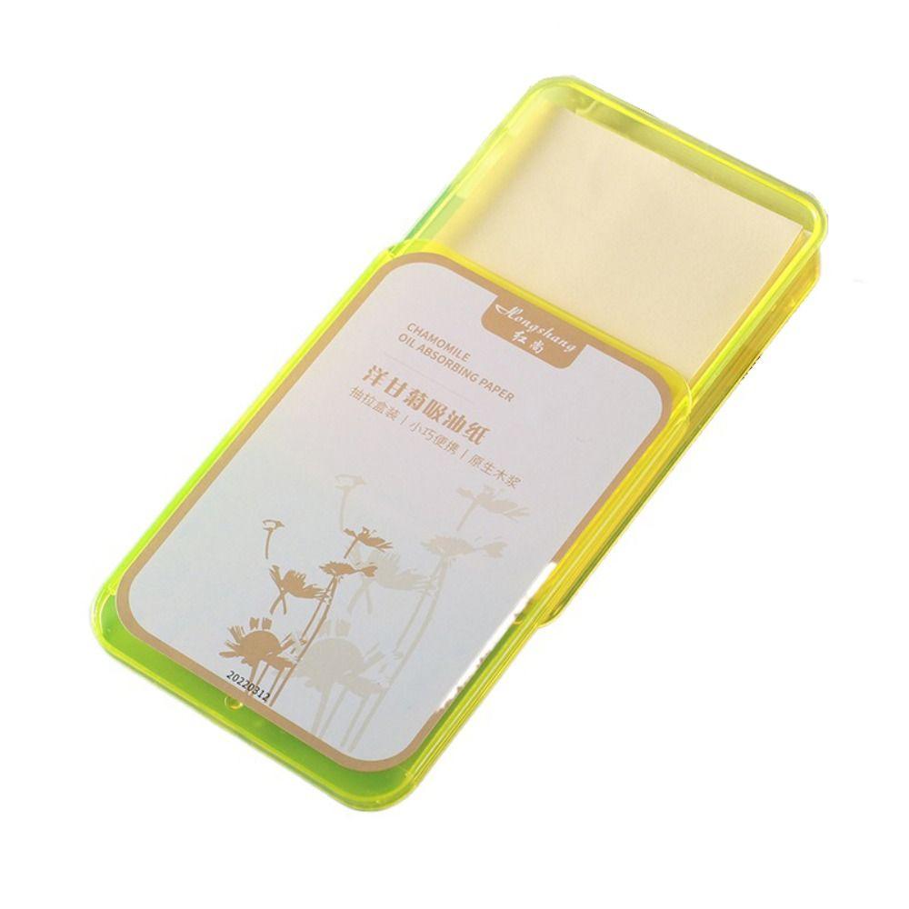 300pcs/Box Durable Facial Absorbent Paper Portable Matting Cleaning Wipes Skin
