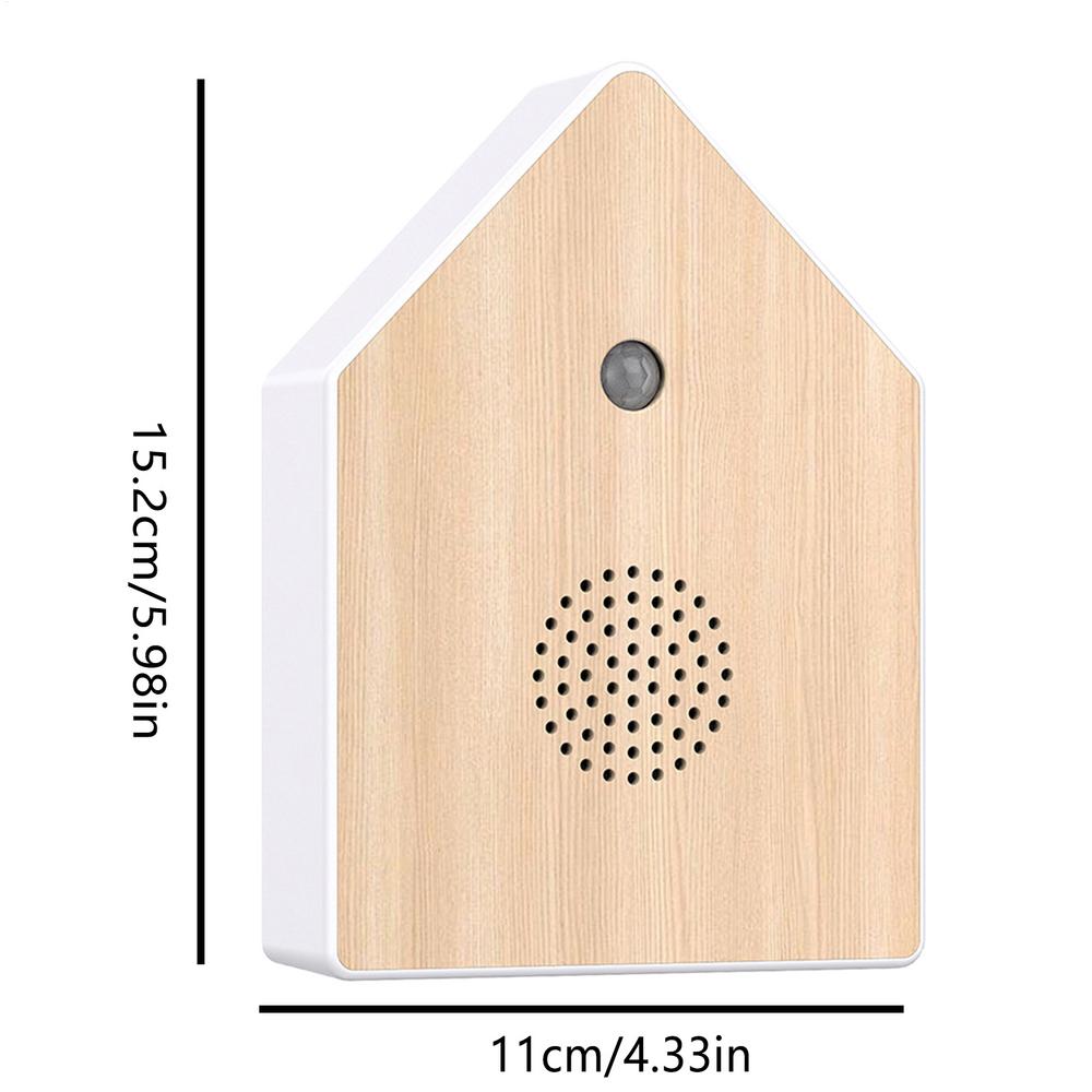 Nature Voice Maker Bird Sounds Device Bird Sound Box Motion-Activated Mini Singing Bird Box Bedroom Motion Sensor for Sleep Aid