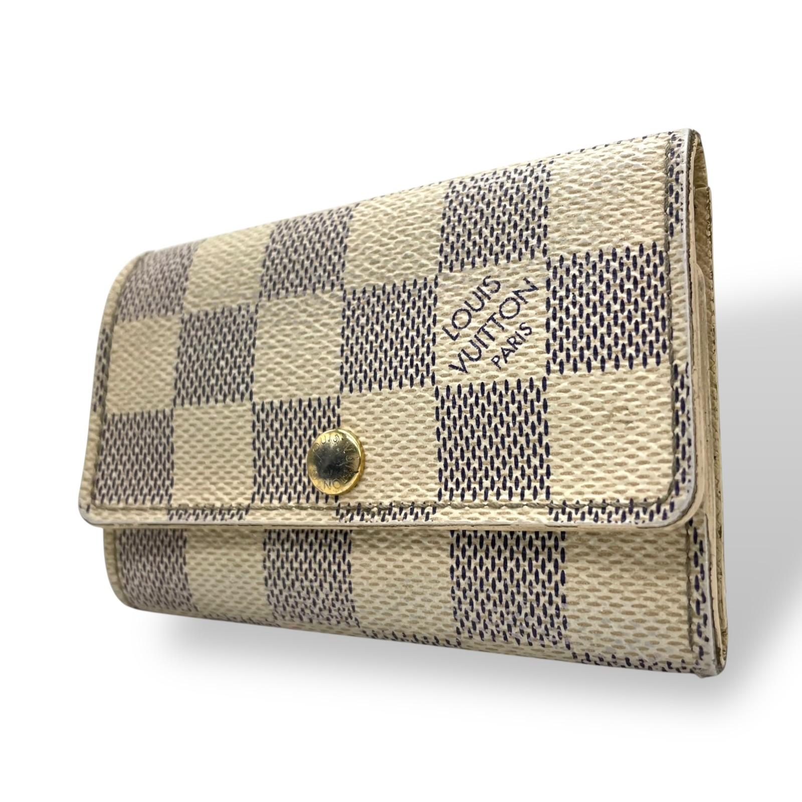 

Used LOUIS VUITTONKey holder white/gray PVC/leather unisex