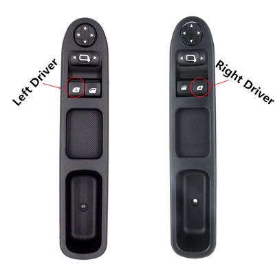 Links Rechts Fahrerseite Auto Elektrischer Haupt-Fensterheber-Schalterknopf Für Peugeot 207 Citroen C3 Picasso