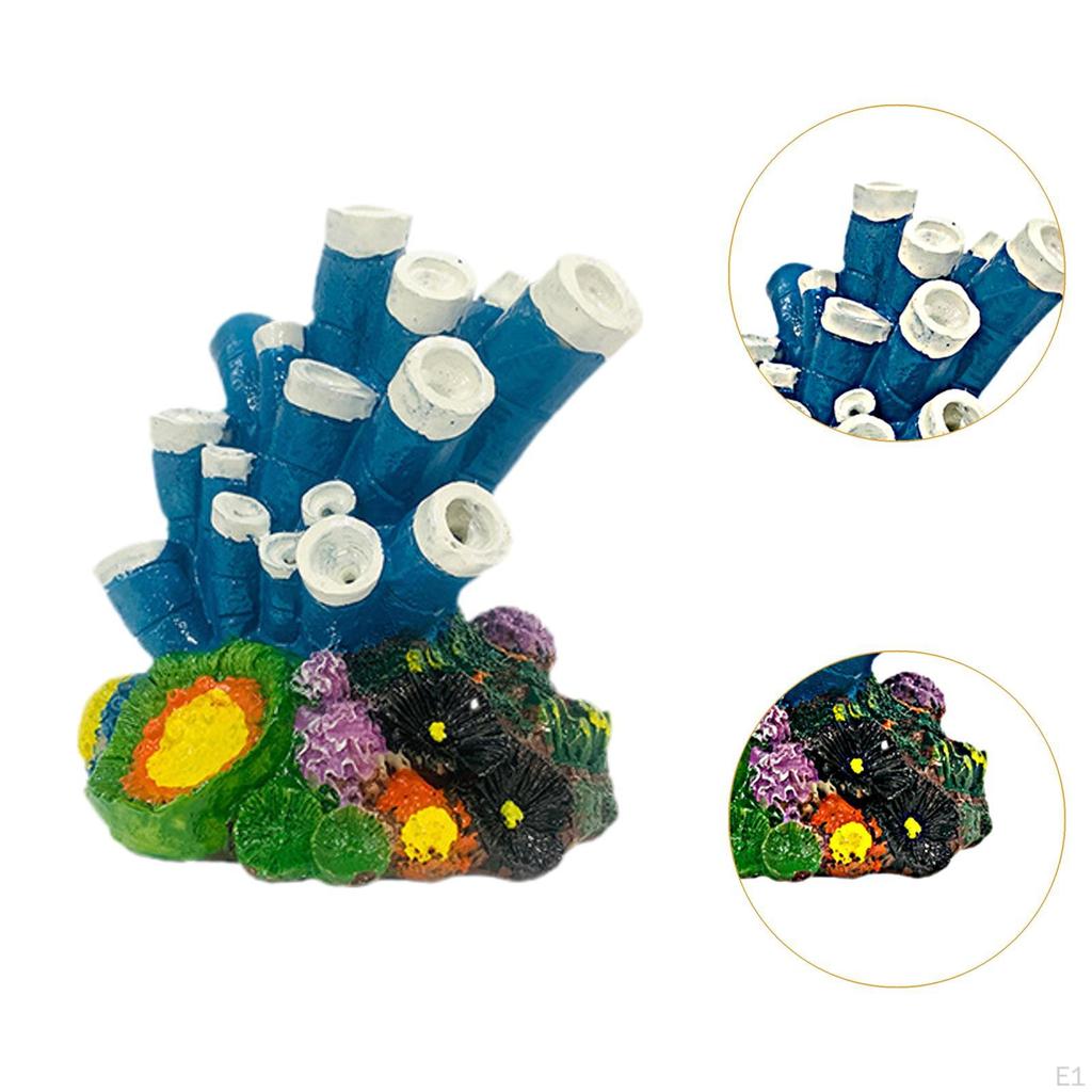 Bubble Coral Ornament Crab Tank Landscape Design Figurine Fish Decor Hermit Hideout