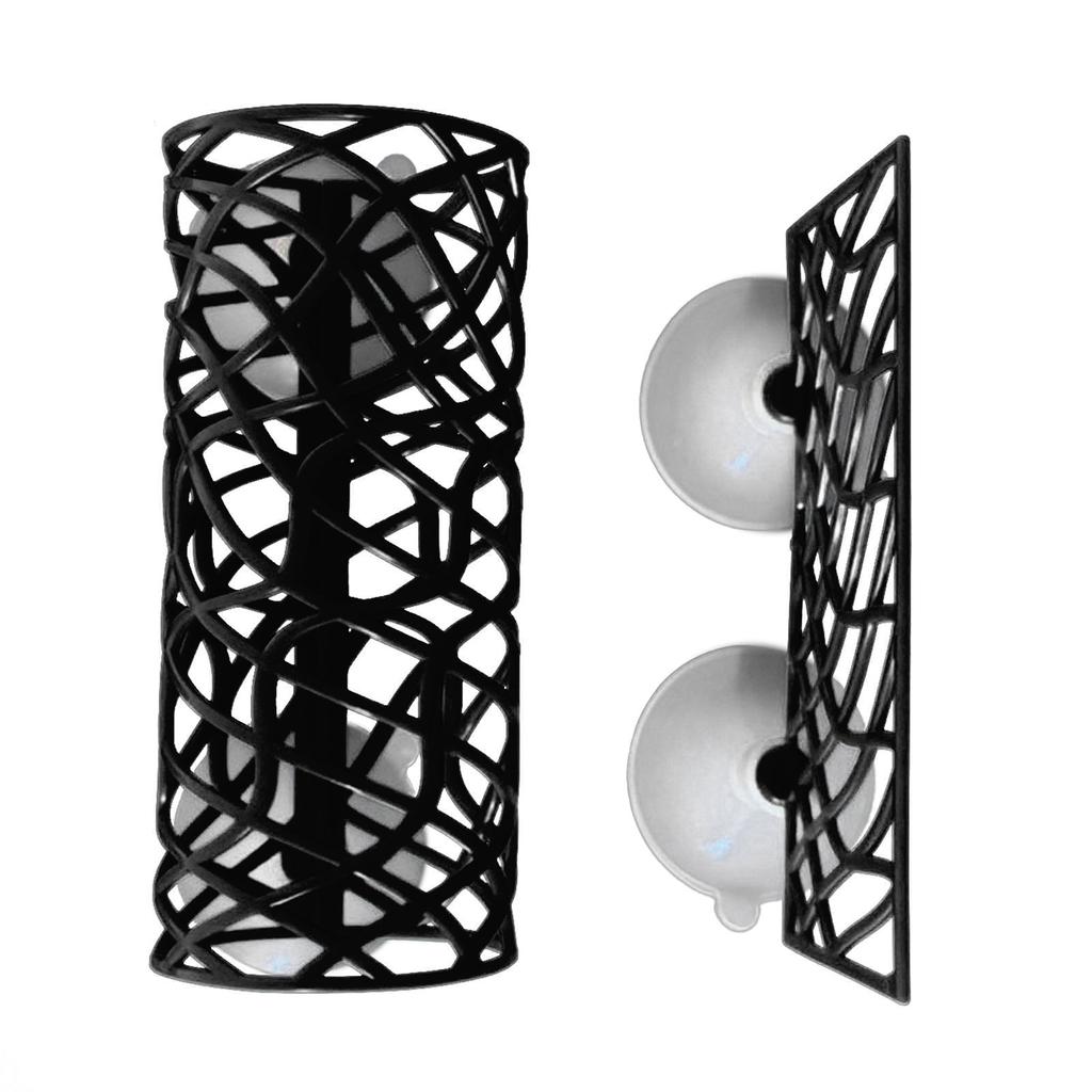 Betta Fish Hideout Tunnel Natural Environment Betta Resting Tube Tunnel with Suction Cup for Resting and Hiding