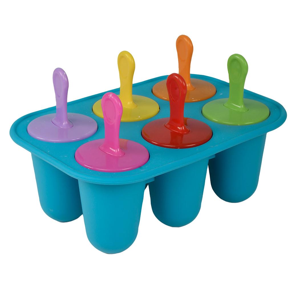 Popsicle Molds Silicone, 6 Pieces Free Popsicle Molds, Reusable Toddler Popsicle Molds With Sticks, Homemade Small Popsicle Molds For Kids