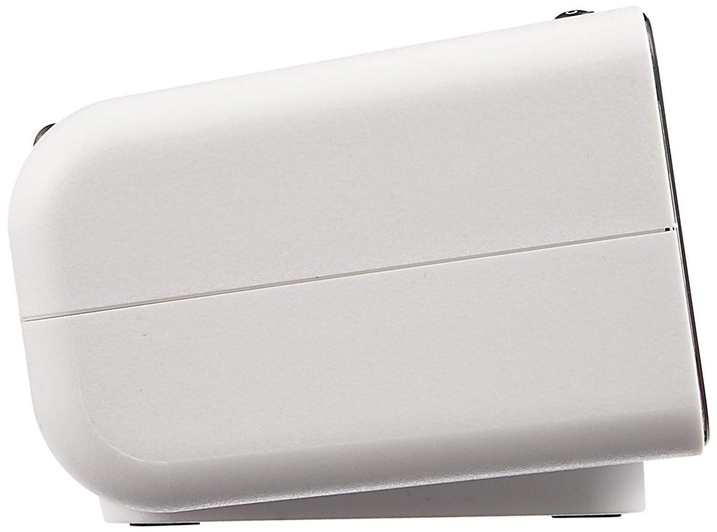 Seiko Clock White Table Body X X Digital AC Color Series C3 FLIP DL213W Clock, Size 7.2 16.8 9.6 Cm, Radio-Controlled Clock, Powered, LCD,