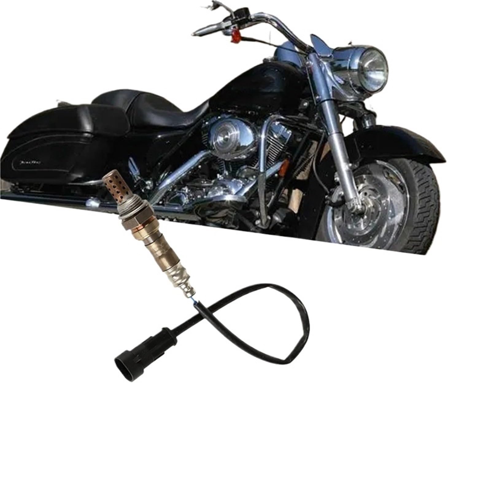 

High Performance Motorcycle O2 Oxygen Sensor 27690-08 Harley Davidson 2007-2012 Sportster 1200 883 Touring Electra King Street Replacement One size